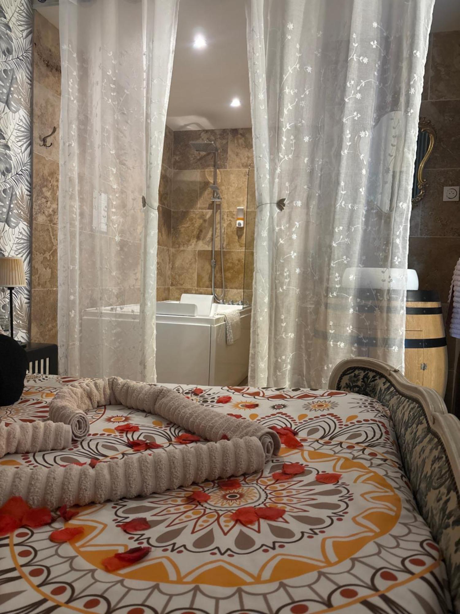 Appartement Romantisme Et Glamour Avec Spa, Piscine Et Jardin Dijon
